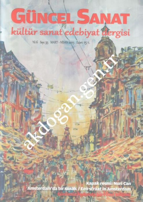 GÜNCEL SANAT DERGİSİ - SAYI 35 - MART NİSAN 2015
