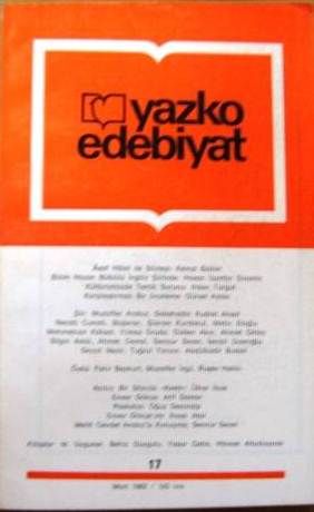 YAZKO DERGİSİ - SAYI 17 - 1982