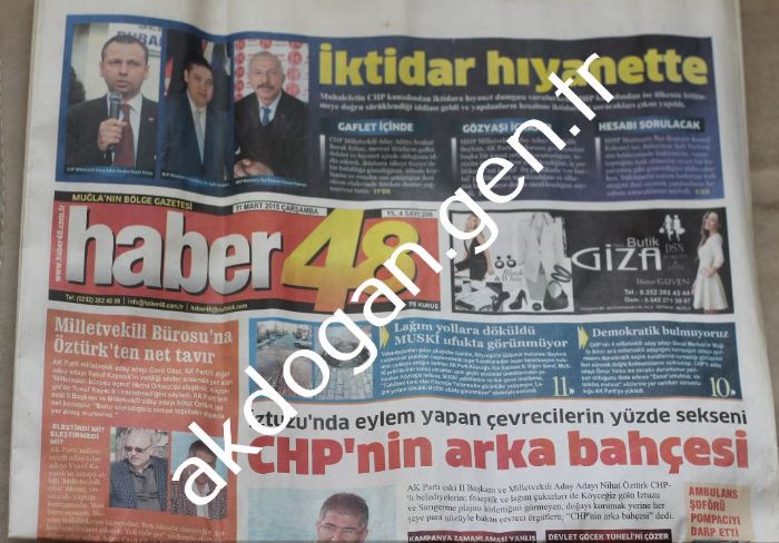 HABER48 GAZETESİ - MUĞLA