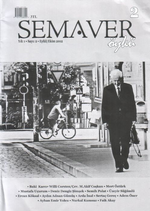 SEMAVER ÖYKÜ DERGİSİ - EYLÜL EKİM 2012 - SAYI 2