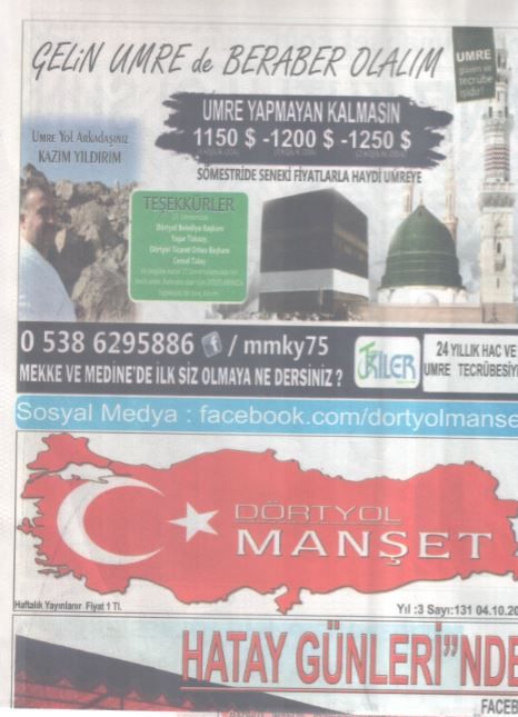 Dörtyol Manşet Gazetesi