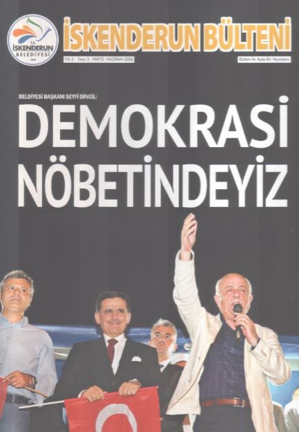 İskenderun Belediyesi Bülteni - Sayı 5 - Mayıs Haziran 2016