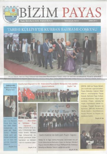 AHLAT GAZETESİ - SAYI 167 - EKİM 2014