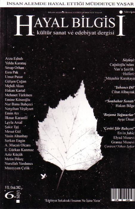 HAYAL BİLGİSİ DERGİSİ - SAYI 6 - OCAK 2012