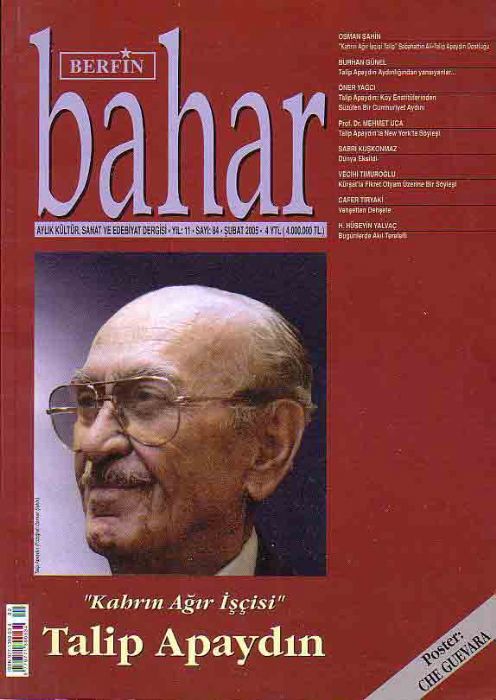 BERFİN BAHAR DERGİSİ - SAYI 84 - ŞUBAT 2005