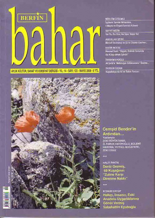 BERFİN BAHAR DERGİSİ - SAYI 123 - MAYIS 2008