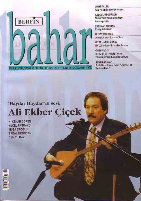 BERFİN BAHAR DERGİSİ - SAYI 95 - OCAK 2006