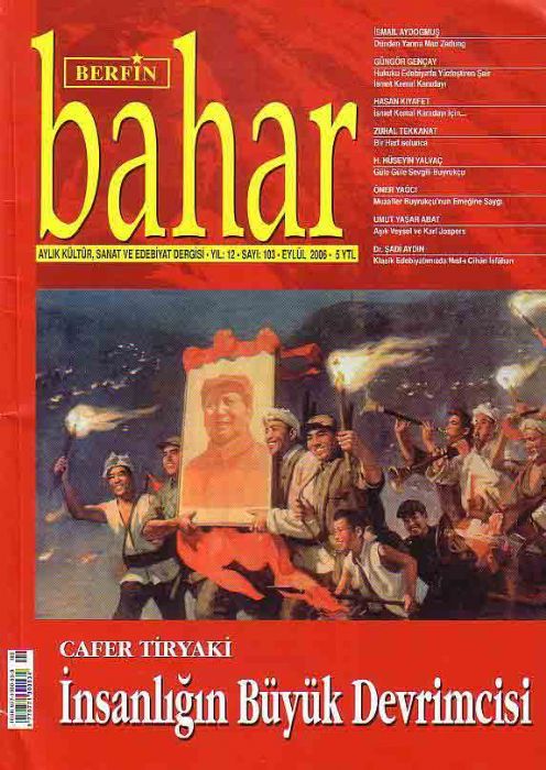 BERFİN BAHAR DERGİSİ - SAYI 103 - EYLÜL 2006