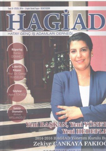 HAGİAD DERGİSİ - SAYI 6 - EYLÜL 2014
