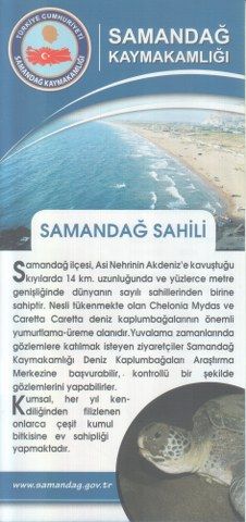 SAMANDAĞ KAYMAKAMLIĞI - SAMANDAĞ SAHİLİ BROŞÜRÜ