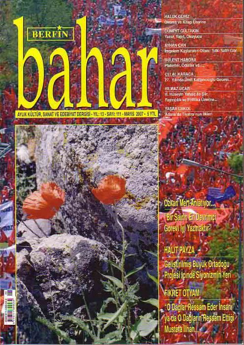 BERFIN BAHAR DERGİSİ - SAYI 111 - MAYIS 2007