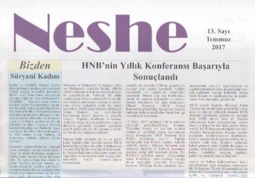 Neshe Bülteni - Sayı 13 - Temmuz 2017