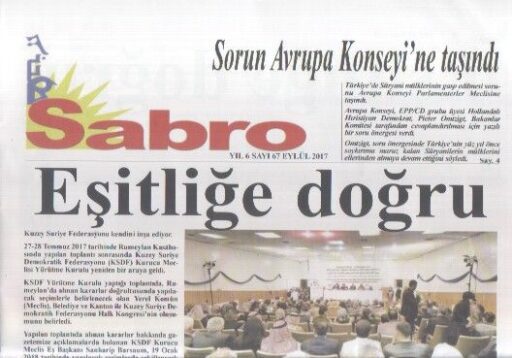 Sabro Gazetesi - Sayı 67 - Eylül 2017