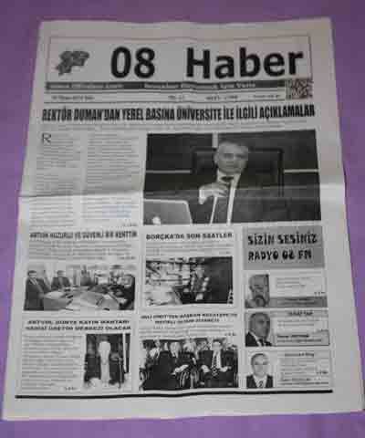 ARTVİN - 08 HABER GAZETESİ