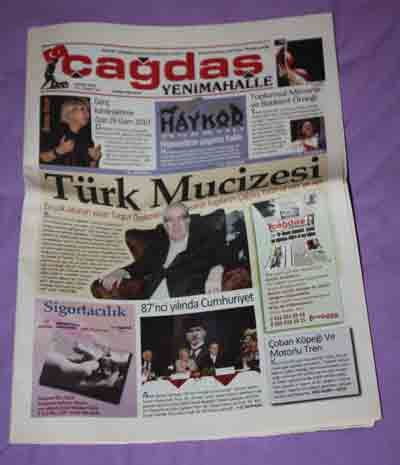 ANKARA - ÇAĞDAŞ YENİMAHALLE GAZETESİ