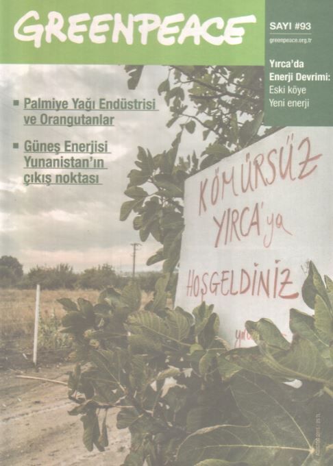 Greenpeace Bülteni - Sayı 93 - Ağustos 2015