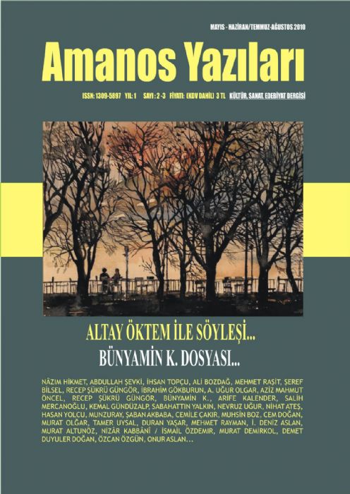 AMANOS YAZILARI DERGİSİ - SAYI 2