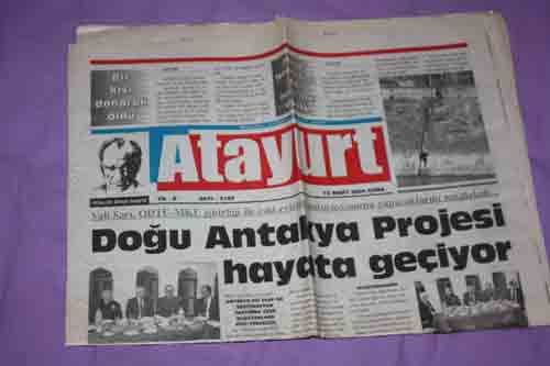 HATAY - ATAYURT GAZETESİ