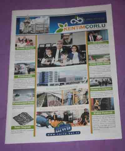 TEKİRDAĞ - KENTİM ÇORLU GAZETESİ