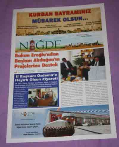 NİĞDE - NİĞDE GAZETESİ