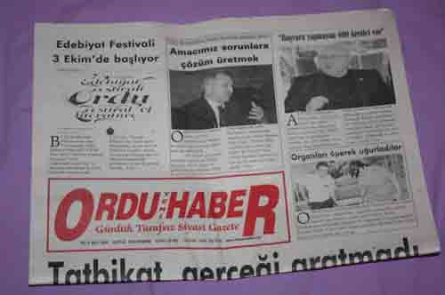 ORDU - ORDUHABER GAZETESİ