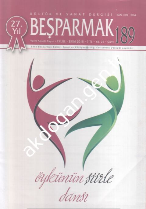 Beşparmak Dergisi - Sayı 189 - Eylül Ekim 2015
