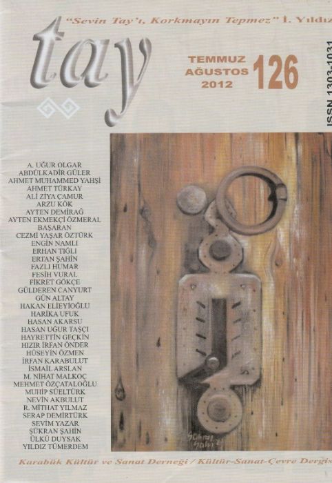TAY DERGİSİ - SAYI 126- TEMMUZ AĞUSTOS 2012