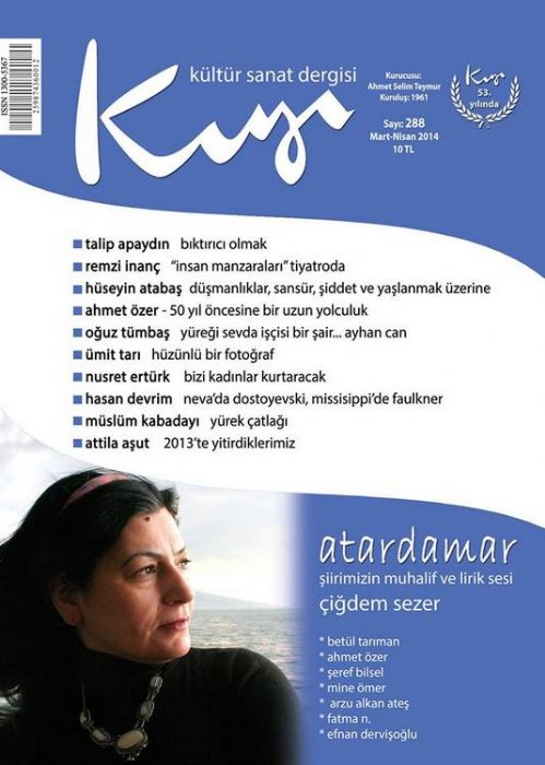 KIYI DERGİSİ - SAYI 288 - MART NİSAN  2014