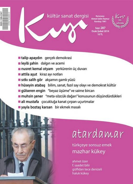 KIYI DERGİSİ - SAYI 287 - OCAK ŞUBAT  2014