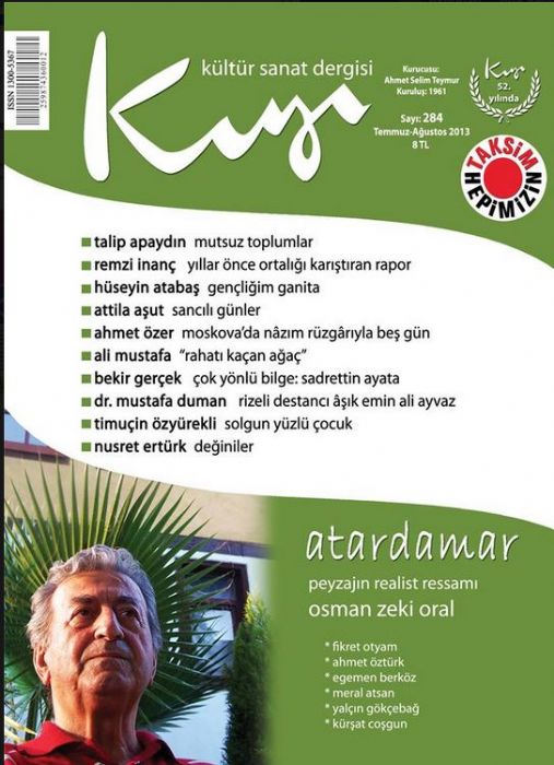 KIYI DERGİSİ - SAYI 284 - TEMMUZ AĞUSTOS 2013