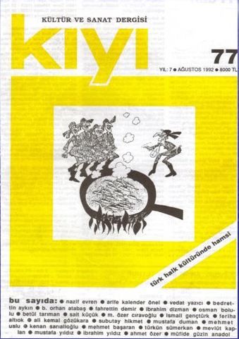 KIYI DERGİSİ - SAYI 77- AĞUSTOS 1992