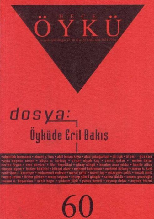 HECE ÖYKÜ DERGİSİ - SAYI 60 - ARALIK 2013 OCAK 2014