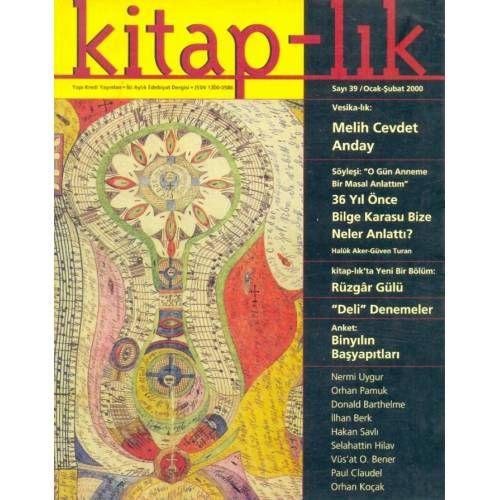 KİTAPLIK DERGİSİ - SAYI 39 - OCAK ŞUBAT 200