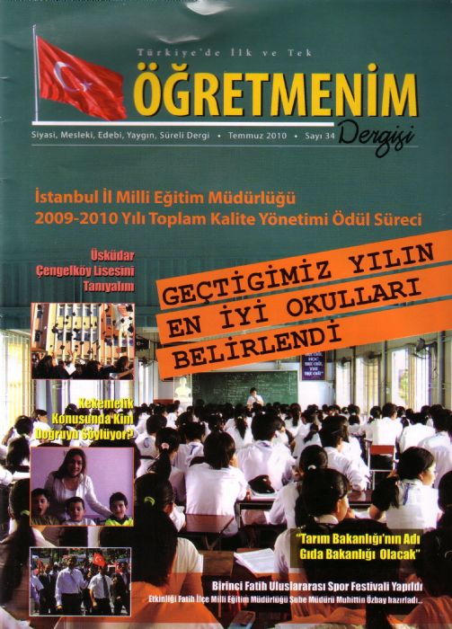 ÖĞRETMENİM DERGİSİ / TEMMUZ 2010