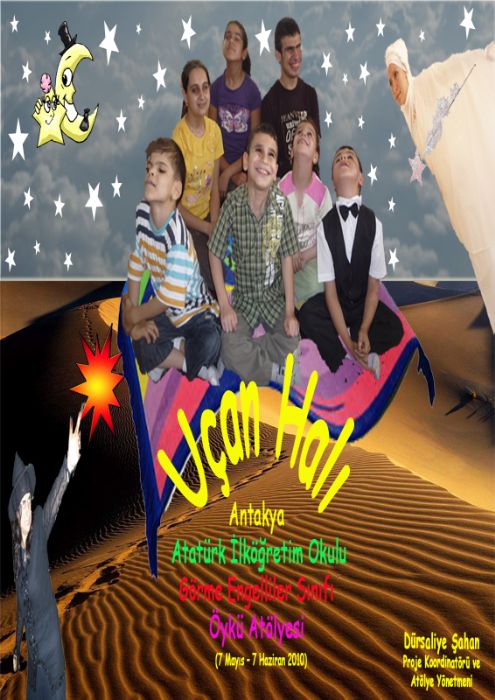 Yedi görme engelli çocuk hikâye kitabı çıkardı