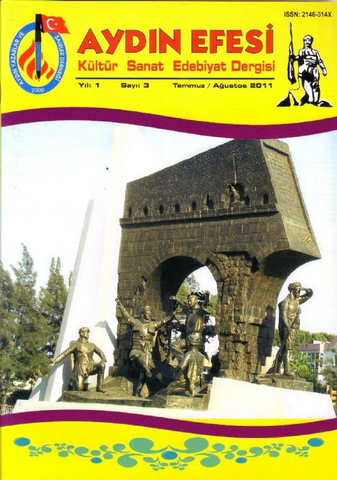 AYDIN EFESİ – SAYI  3- TEMMUZ AĞUSTOS 2011