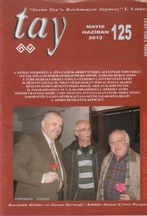 EVRENSEL KÜLTÜR DERGİSİ - HAZİRAN 2012