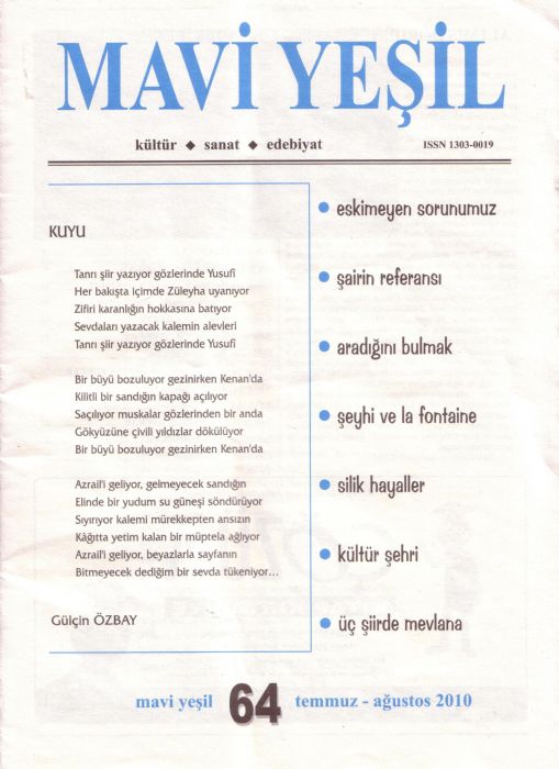 MAVİ DERGİSİ - SAYI 20-21