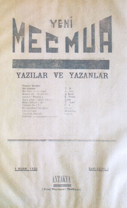 Yeni Mecmua Dergisi