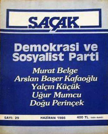 SAÇAK DERGİSİ - SAYI 28 - MAYIS 1986