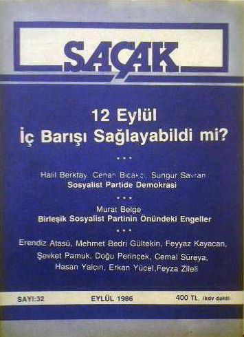 İlgi Dergisi -  Sonbahar 1986 Sayı 47