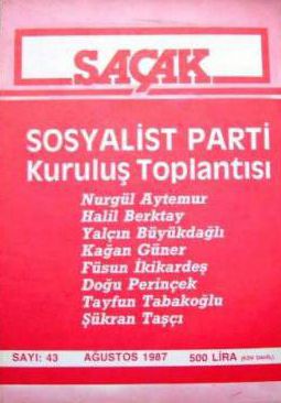 SAÇAK DERGİSİ - SAYI 43 - AĞUSTOS 1987