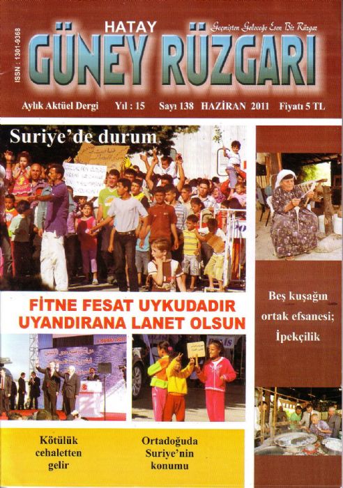 GÜNEY RÜZGARI DERGİSİ – HAZİRAN  2011