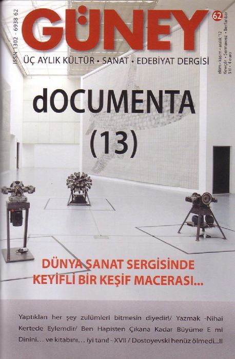 GÜNEY DERGİSİ - SAYI 62 - EKİM KASIM ARALIK 2012