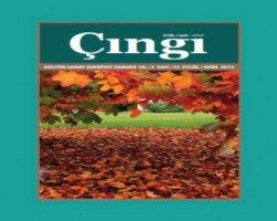 ÇINGI DERGİSİ - EYLÜL EKİM 2012