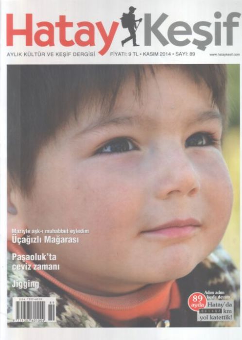HATAY AYLIK KÜLTÜR VE KEŞİF DERGİSİ - SAYI 89 - KASIM 2014