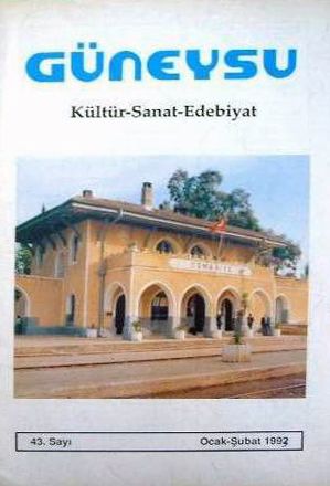 GÜNEYSU DERGİSİ - SAYI 43 - OCAK ŞUBAT 1993