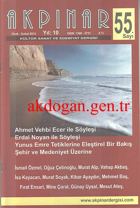 AKPINAR DERGİSİ - SAYI 55 - OCAK ŞUBAT 2015