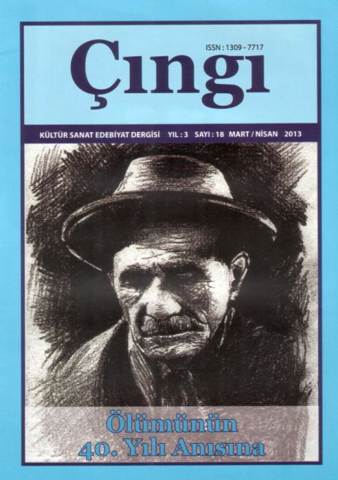 ÇINGI DERGİSİ - SAYI 18 - MART NİSAN 2013