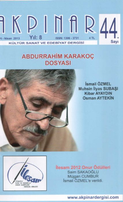AKPINAR DERGİSİ - SAYI 44 - Mart Nisan 2013